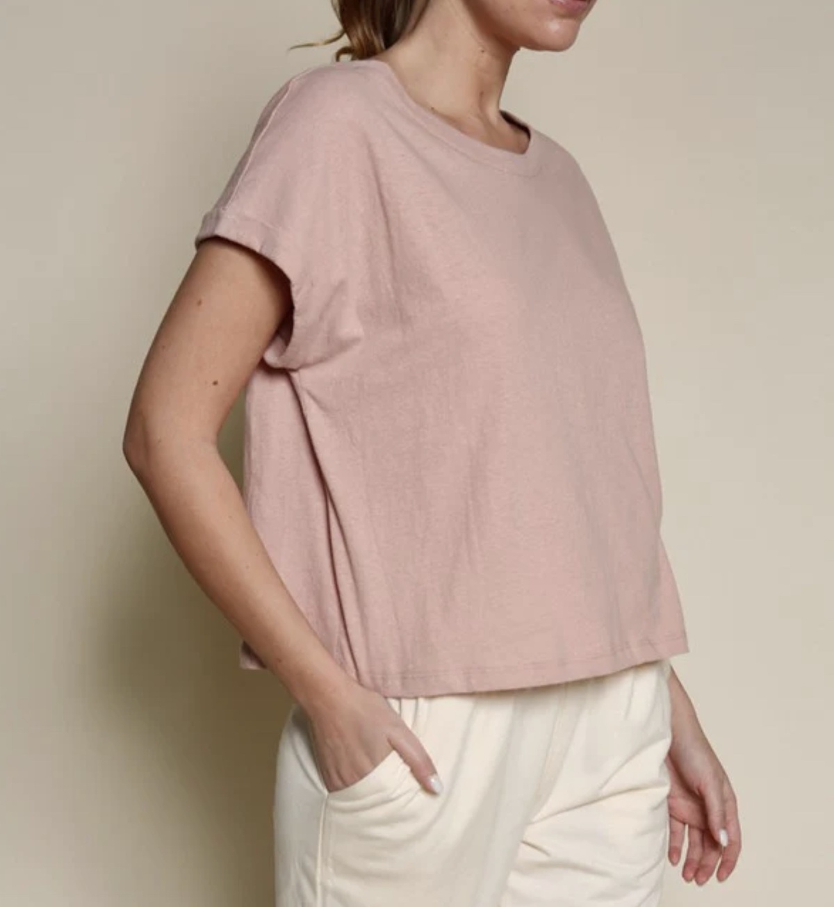 Fabina - Recycled Cotton Crop Top****** plastic-free - image 3