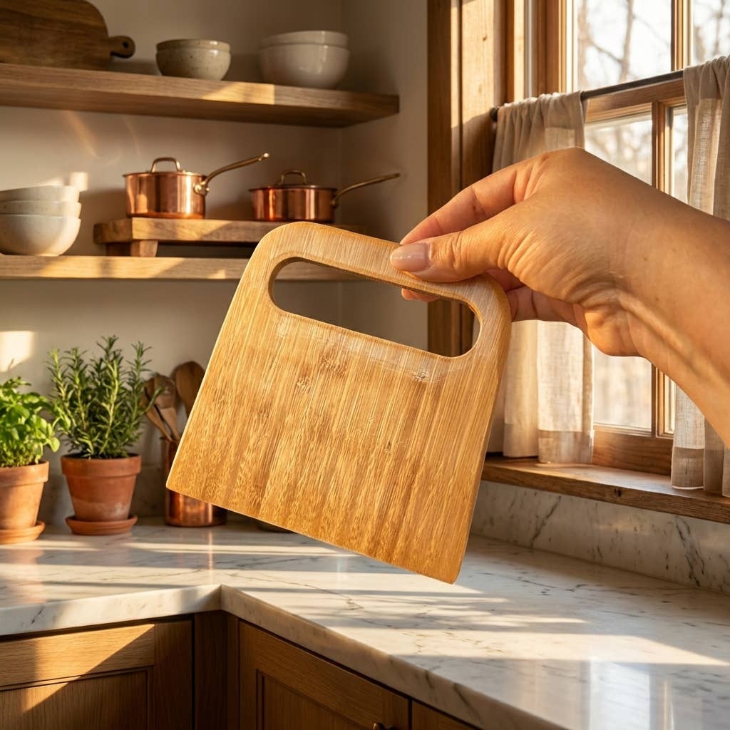 Bamboo Switch - Bamboo Baking Bench + Dough Scraper fast-growing bamboo