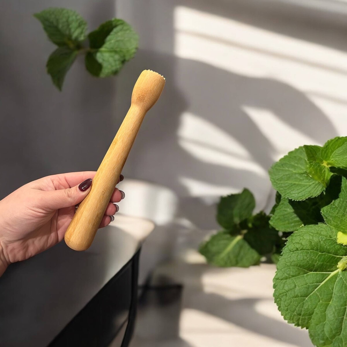 Bamboo Switch – Bamboo Cocktail and Kitchen Muddler 850049947664 Bamboo Switch - Bamboo Cocktail and Kitchen Muddler plastic-free - image 4