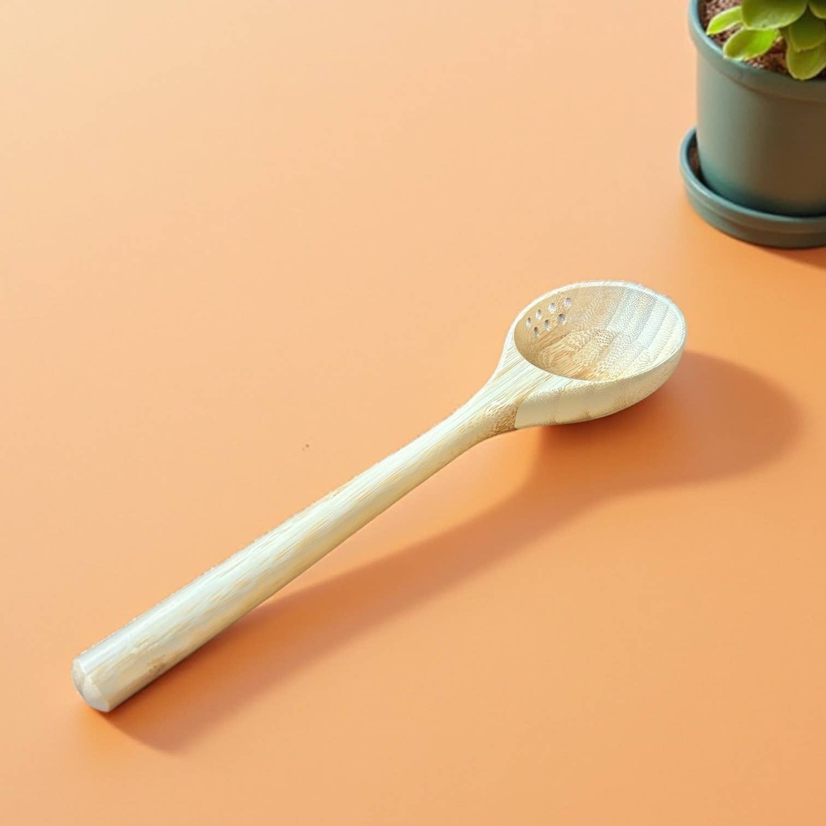 Bamboo Switch – Bamboo Ladle Straining Spoon 632B Bamboo Switch - Bamboo Ladle Straining Spoon package-free - image 5