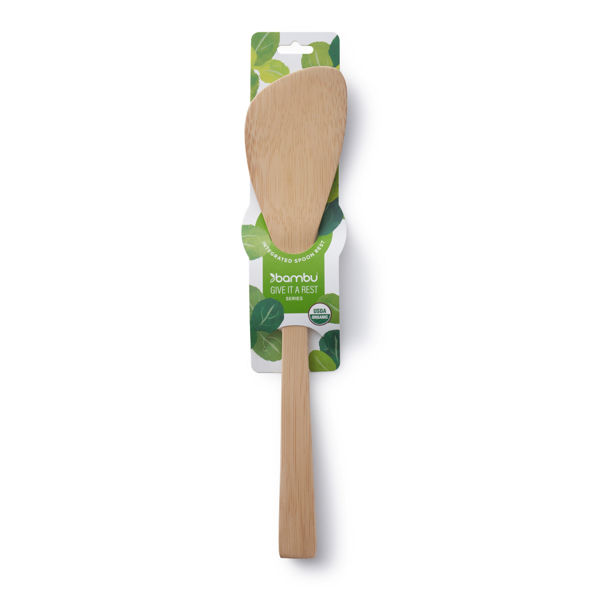 bambu® – ‘Give it a Rest’ Bamboo Spatula 871853002158 Bambu® - 'Give it a Rest' Bamboo Spatula plant-based - image 2