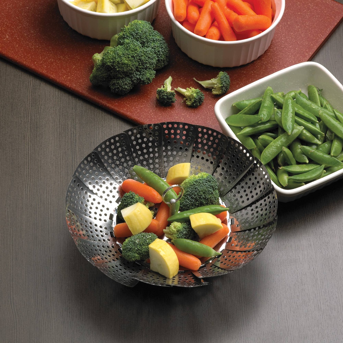 Fox Run Brands - Adjustable Steamer Basket, Stainless Steel - image 7