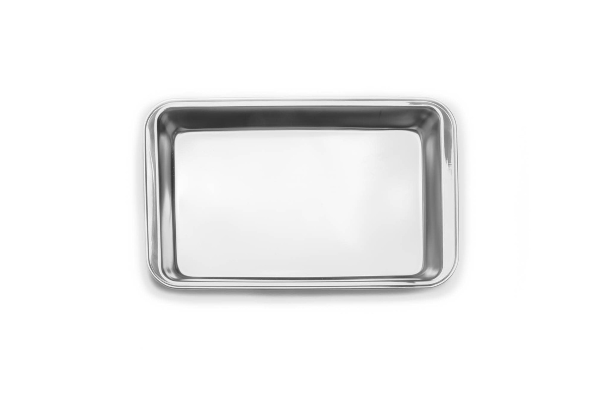 Fox Run Brands - Baking Pan, Stainless Steel, 11" x 7" non-reactive metal - image 4