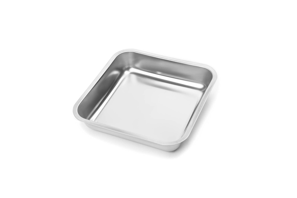 Fox Run Brands - Fox Run Stainless Steel Square Cake Pan, 8.5" x 8.5" x 1.5" lightweight but durable