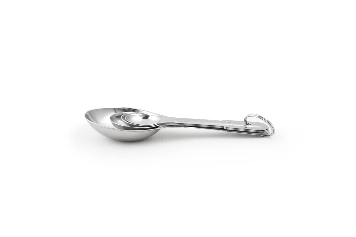 Fox Run Brands - Measuring Spoon Set, Stainless Steel sturdy - image 2
