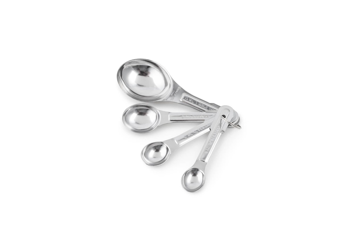Fox Run Brands - Measuring Spoon Set, Stainless Steel sturdy