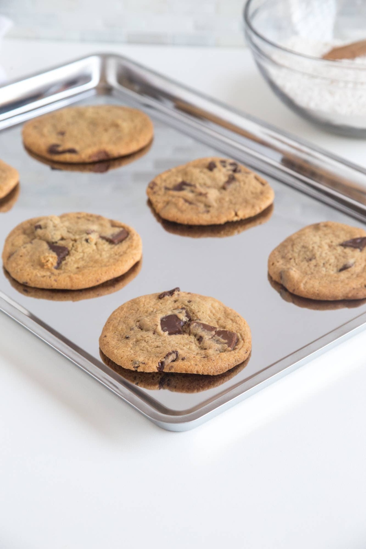 Fox Run Brands - Stainless Cookie Pan ,16.25"x 11.25" non-reactive metal - image 2