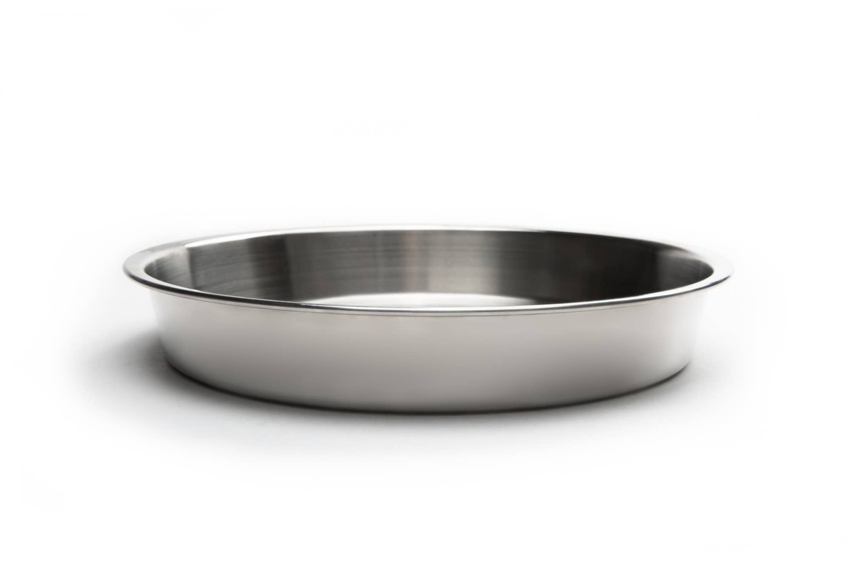 Fox Run Brands – Stainless Steel Round Cake Pan, 9.75″ x 9.75″ 4865 Fox Run Brands - Stainless Steel Round Cake Pan, 9.75" x 9.75" lightweight but durable - image 3