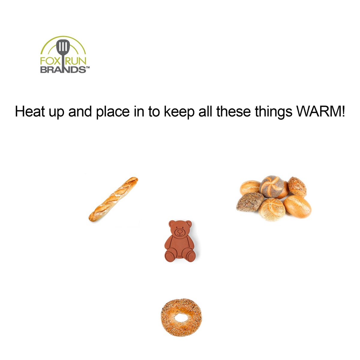 Fox Run Brands - Terracotta Brown Sugar Bear Keeper Saver high fire - image 6