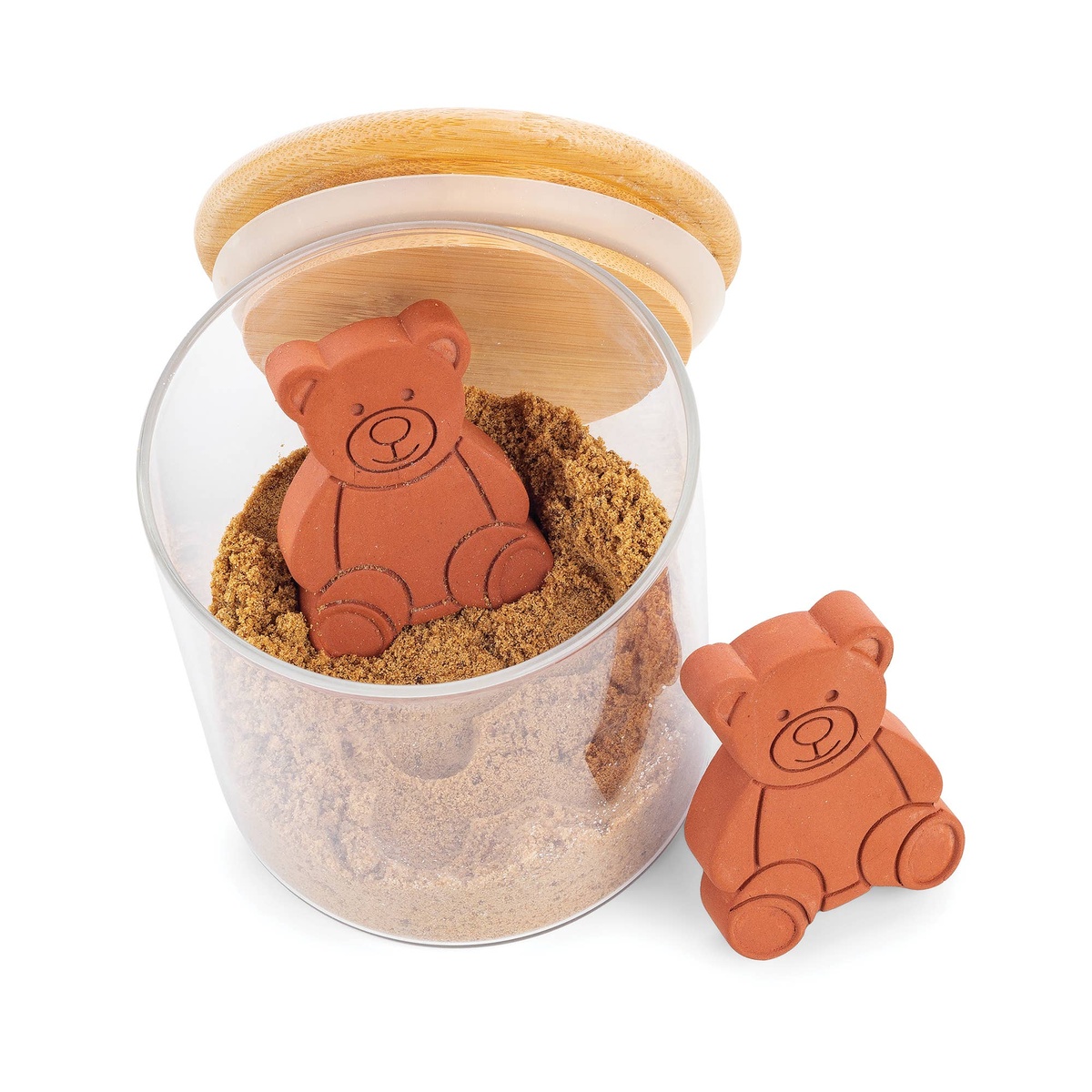 Fox Run Brands - Terracotta Brown Sugar Bear Keeper Saver high fire - image 5