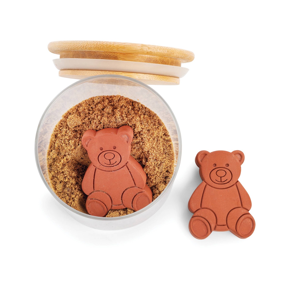 Fox Run Brands - Terracotta Brown Sugar Bear Keeper Saver high fire - image 4