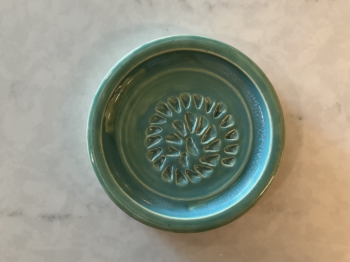 Gay Made Pottery – Ceramic Garlic Grater KTGMPGLGR Gay Made Pottery - Ceramic Garlic Grater - image 2
