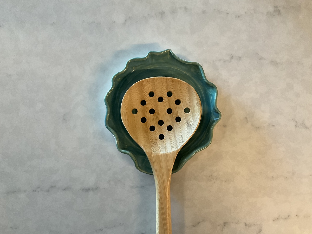 Gay Made Pottery – Ceramic Spoon Rest CKTLCRSPRS Gay Made Pottery - Ceramic Spoon Rest - image 2