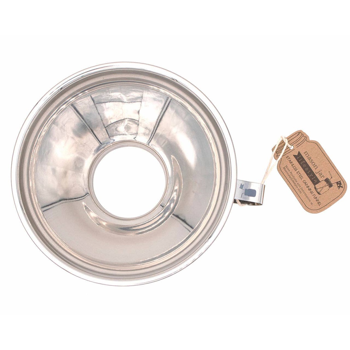 Mason Jar Lifestyle - Stainless Steel Funnel for Mason Jars reusable - image 5