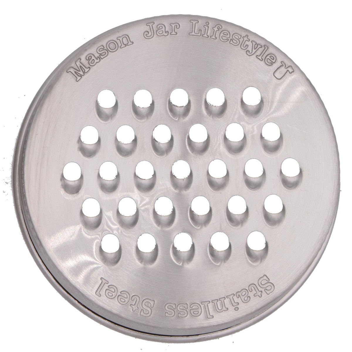 Mason Jar Lifestyle - Stainless Steel Grater / Shredder Top - image 6