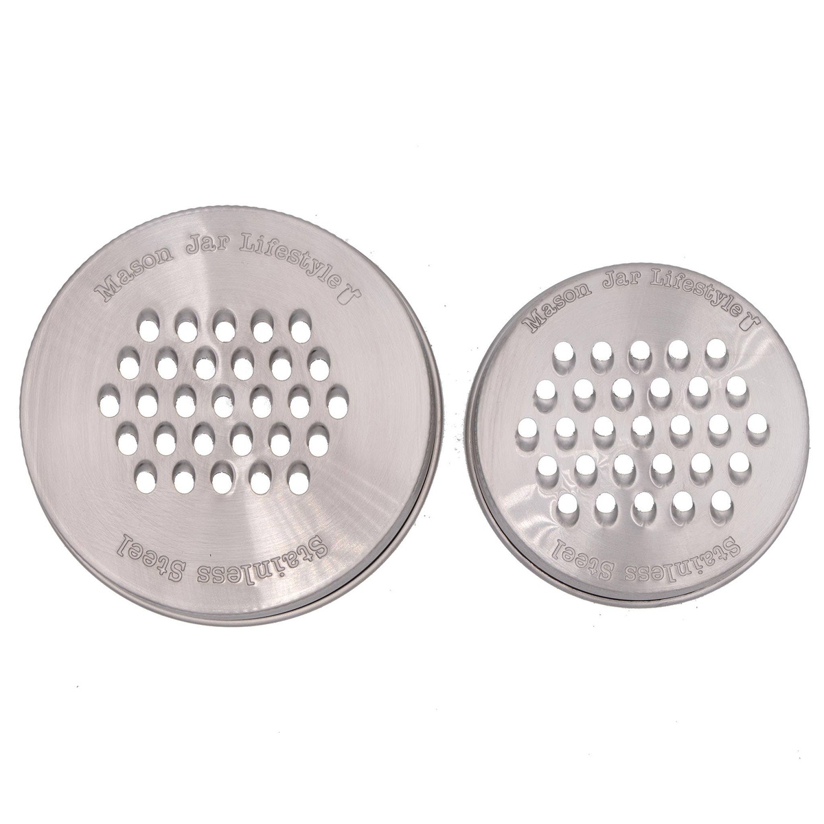 Mason Jar Lifestyle - Stainless Steel Grater / Shredder Top - image 4