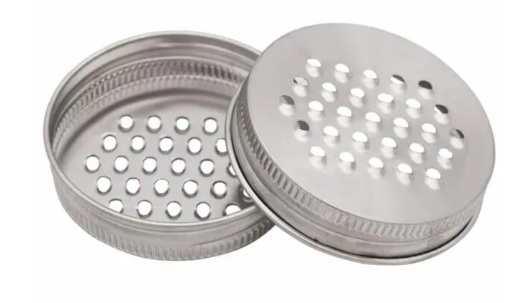 Mason Jar Lifestyle - Stainless Steel Grater / Shredder Top