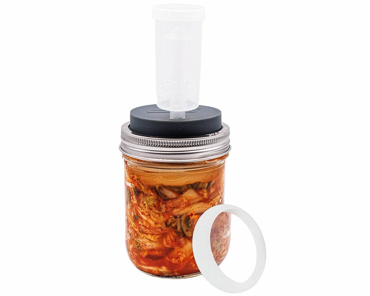 Mason Jar Lifestyle - Tempered Glass Fermentation Weights for Fermenting in Wide Mouth Mason Jars high-quality tempered soda-lime glass - image 6