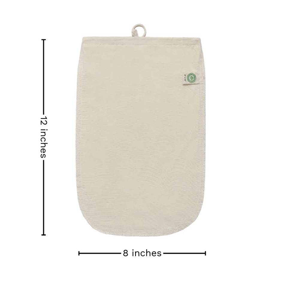 Organic Cotton Mart – Nut Milk Straining Bags – Filtration Bags – Cheesecloth bags Organic Cotton Mart - Nut Milk Straining Bags - Filtration Bags - Cheesecloth bags - image 9