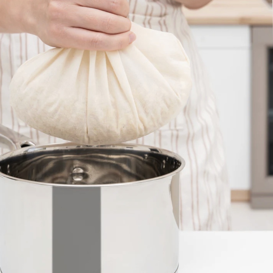 Organic Cotton Mart – Nut Milk Straining Bags – Filtration Bags – Cheesecloth bags Organic Cotton Mart - Nut Milk Straining Bags - Filtration Bags - Cheesecloth bags - image 3