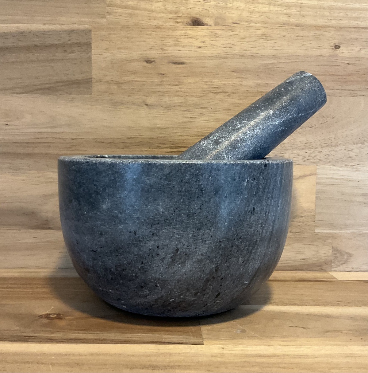 Unbranded - Marble Mortar and Pestle - Gray**