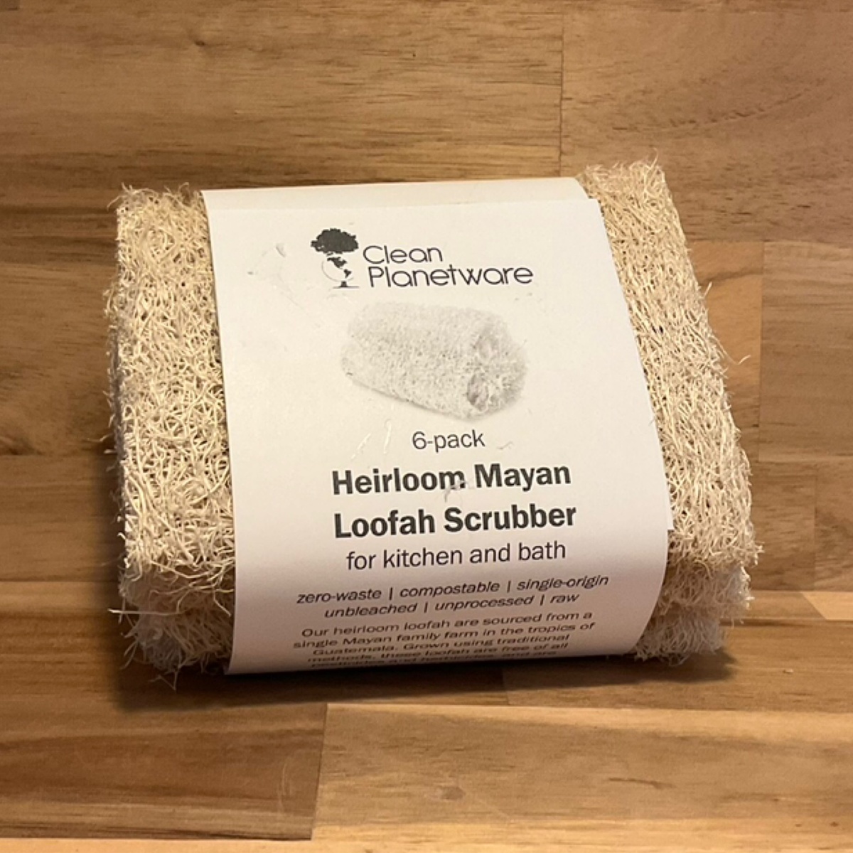 Brush with Bamboo - Mayan Loofah Scrubber
