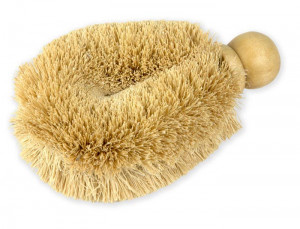 Down To Earth - Coconut Coir Veggie Brush the part of the coconut husks