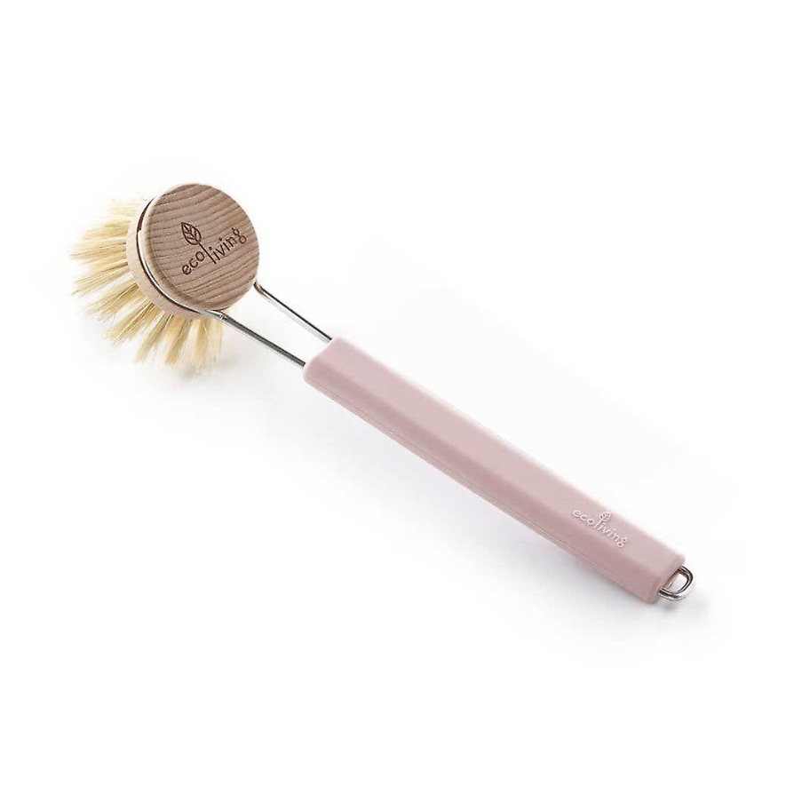 Ecoliving - Metal and Silicone "Refillable" Dish Brush plastic-free - image 3