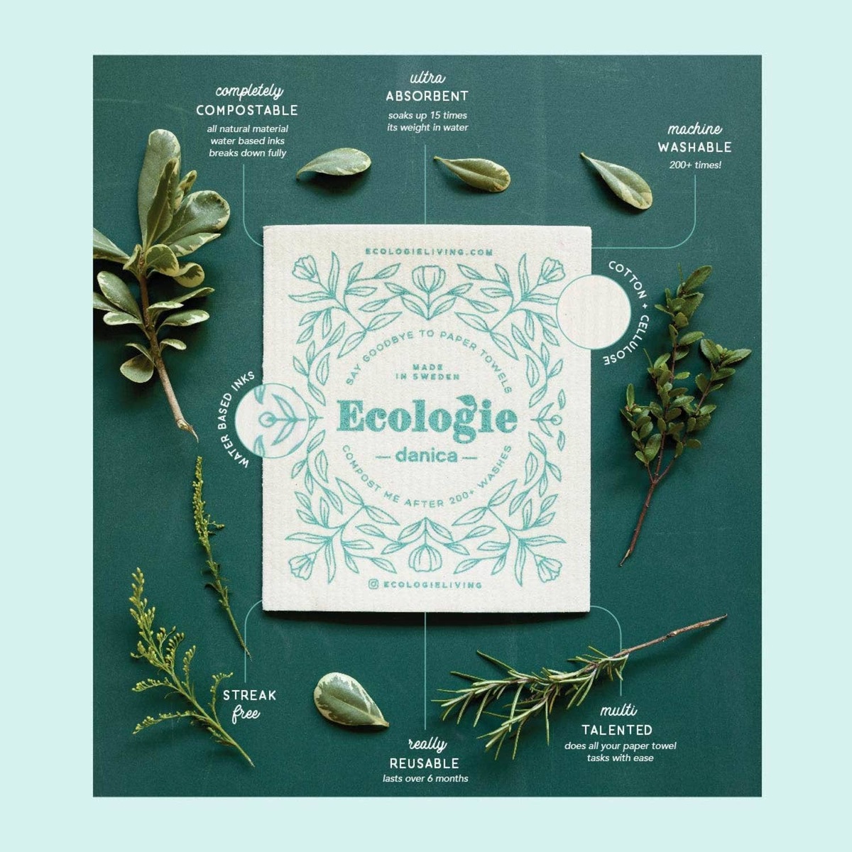 Ecologie - Swedish Dish Cloths natural - image 63