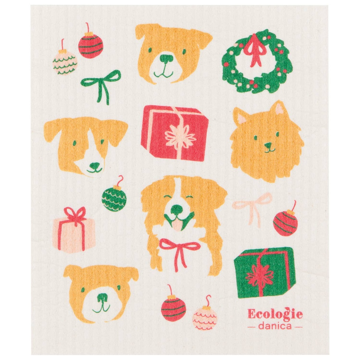 Ecologie - Winter / Holiday Swedish Dish Cloths compostable - image 4