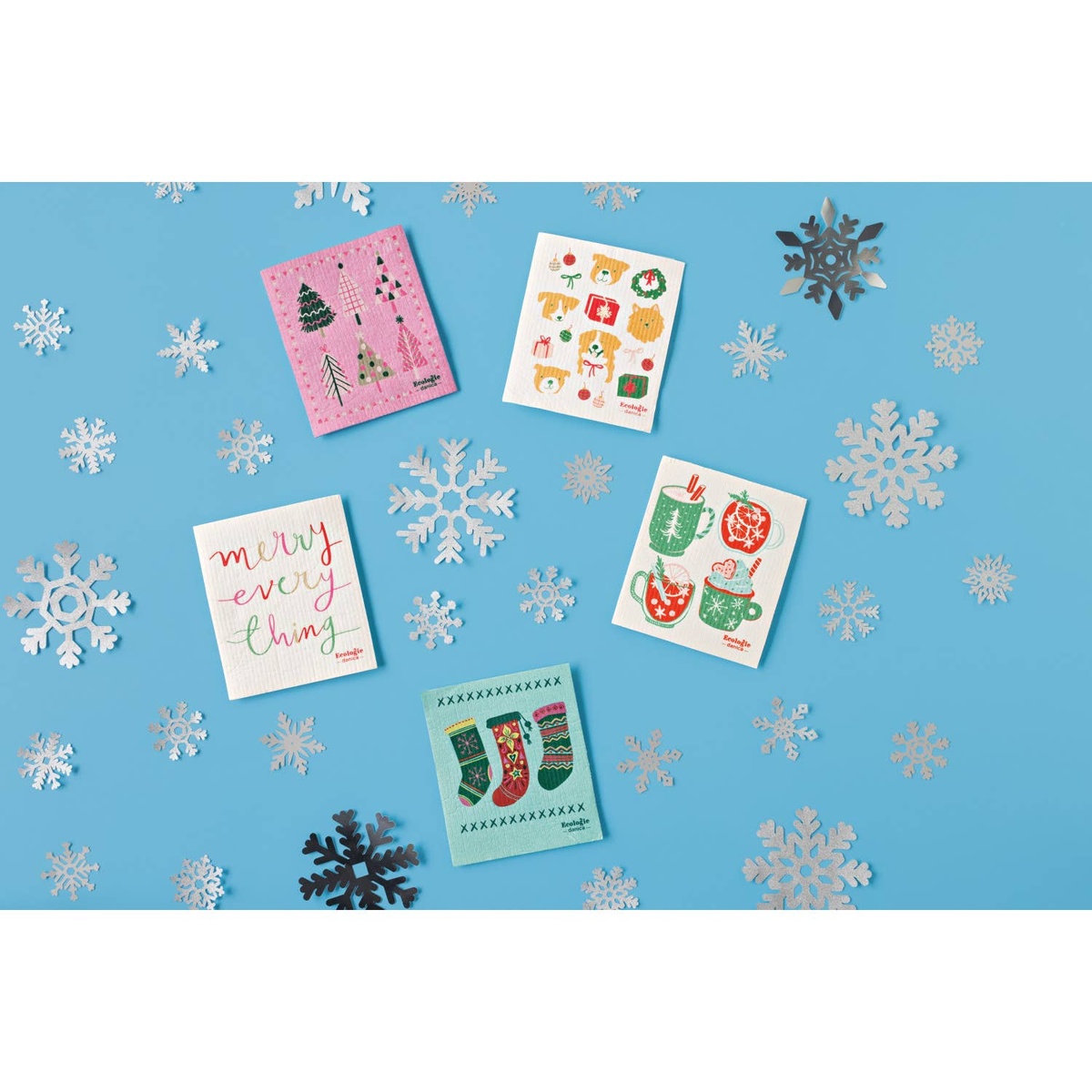 Ecologie - Winter / Holiday Swedish Dish Cloths compostable - image 13