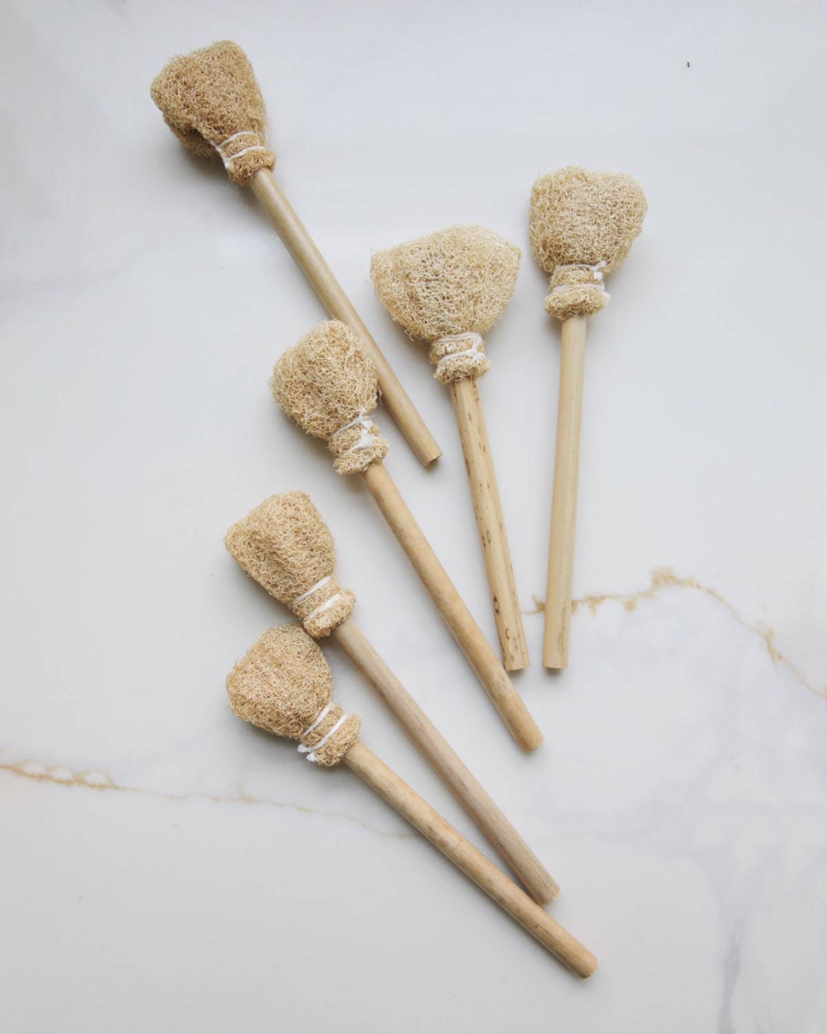 Fodory - Natural loofah cup brush