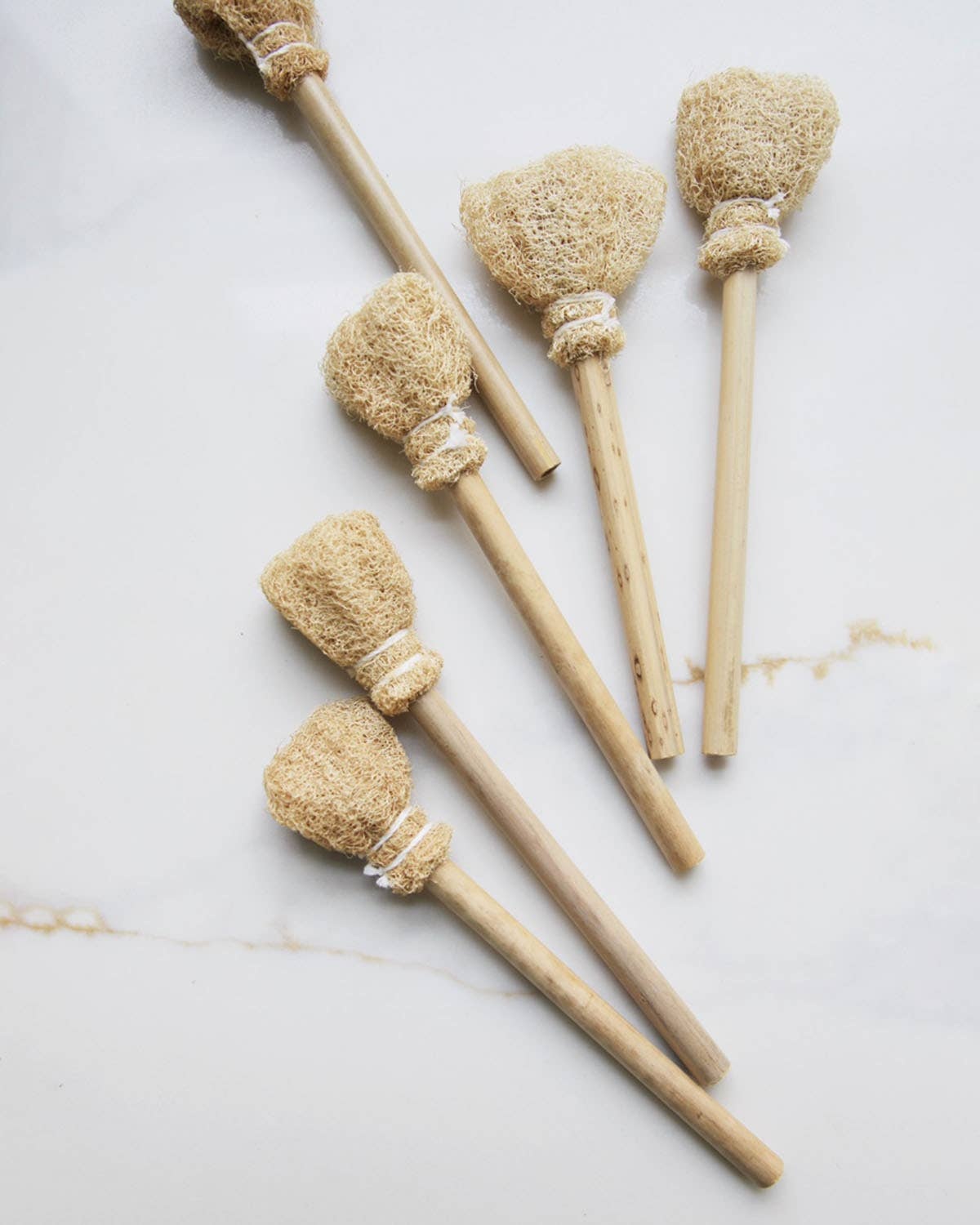 Fodory - Natural loofah cup brush - image 2