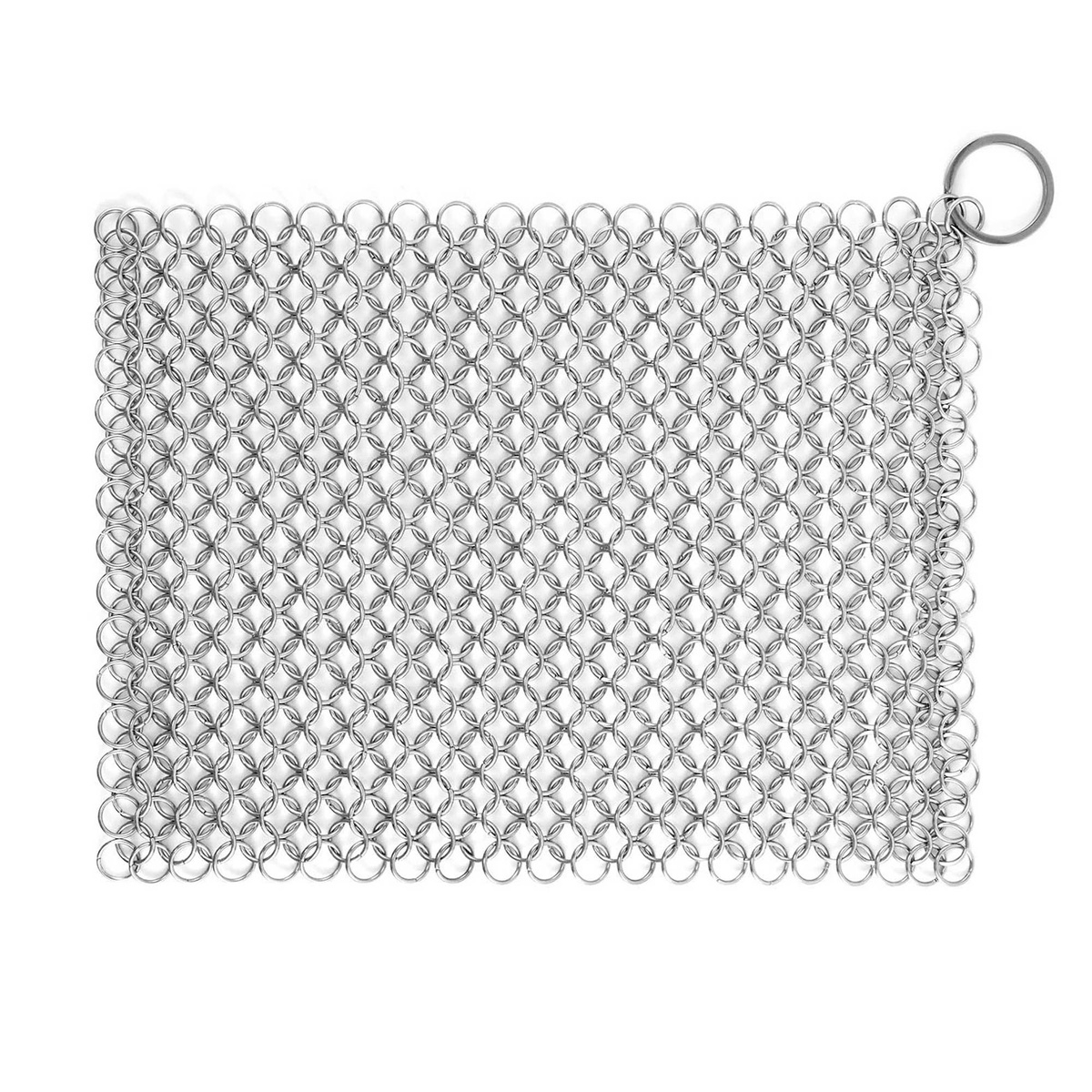 Fox Run Brands - Chain Mail Cleaner and Scrubber natural seasoning on your pan