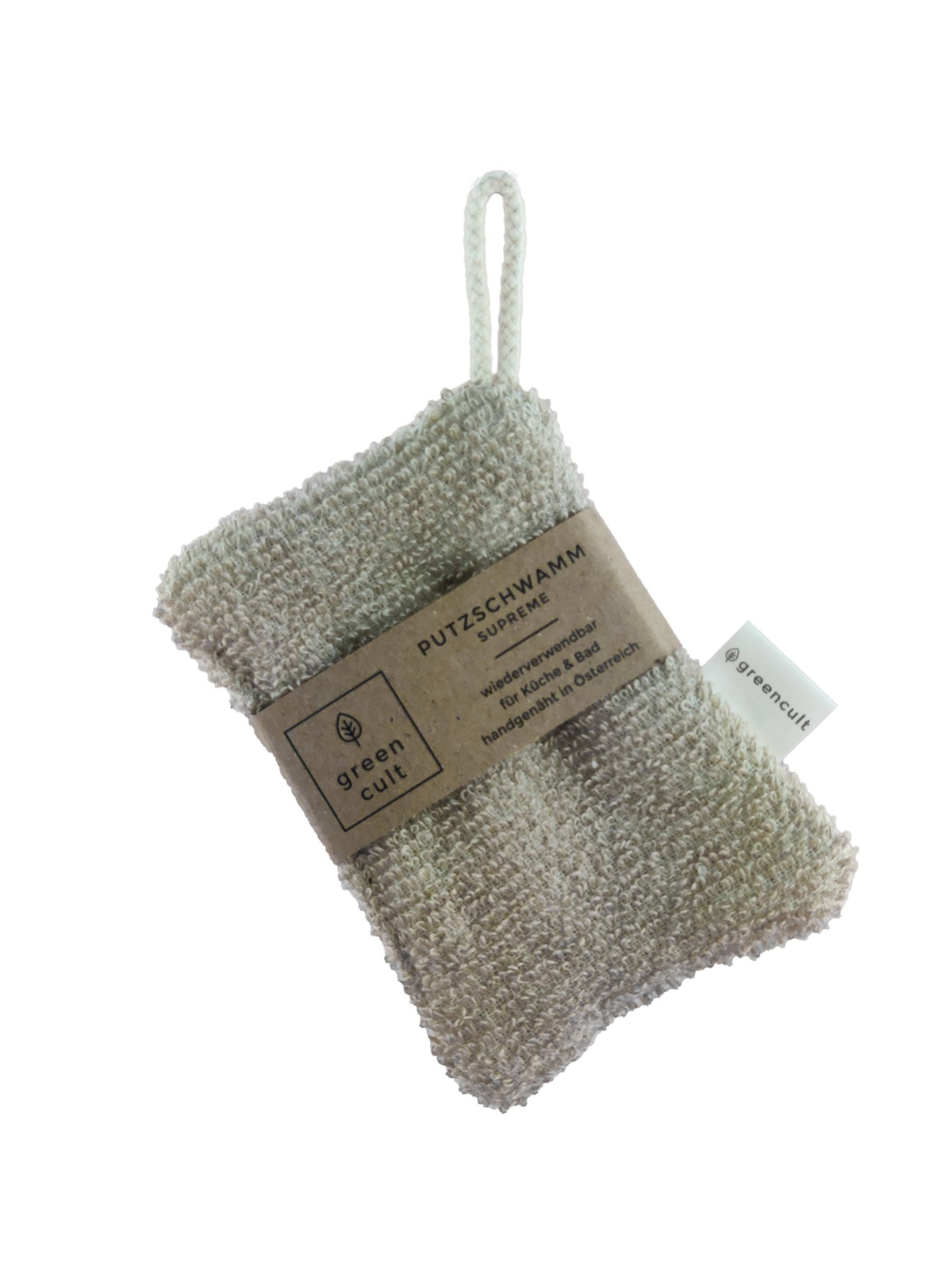 Greencult – Washable Organic kitchen sponge Greencult - Washable Organic kitchen sponge organic terry cloth - image 3