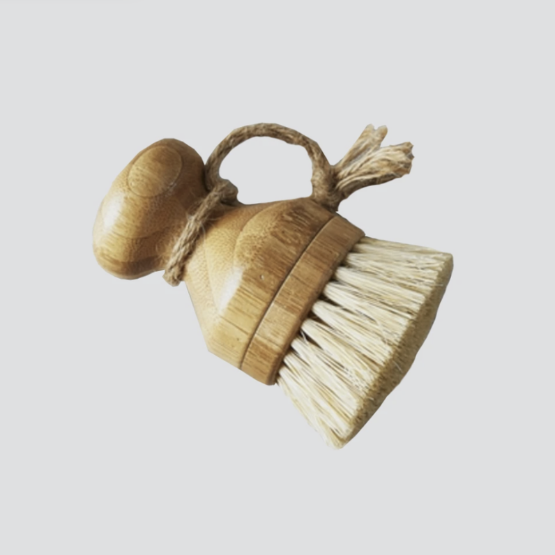Life without Plastic - Bamboo Dish Brush natural sisal plant