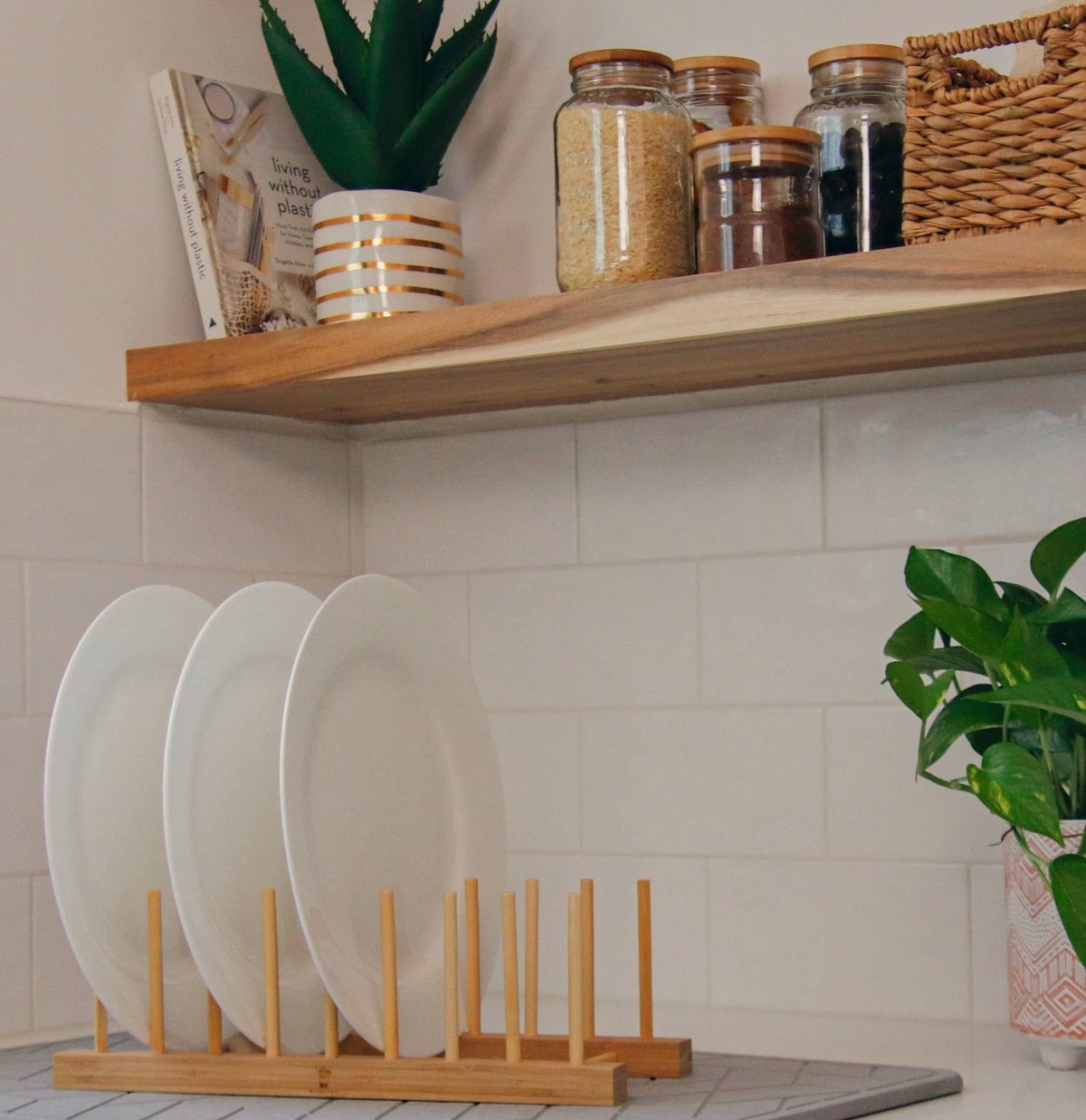 Me Mother Earth - Bamboo Drying and Storage Rack sturdy - image 2