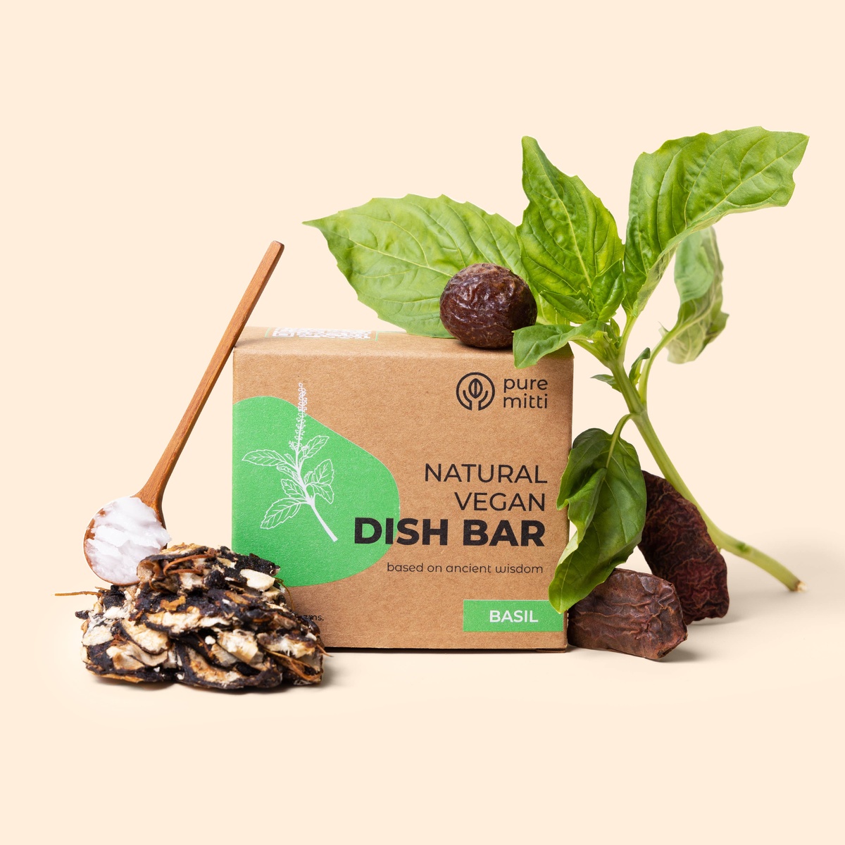Pure Mitti – Toxin-Free Natural Dish Wash Bars Pure Mitti - Toxin-Free Natural Dish Wash Bars holy basil essential oil - image 7