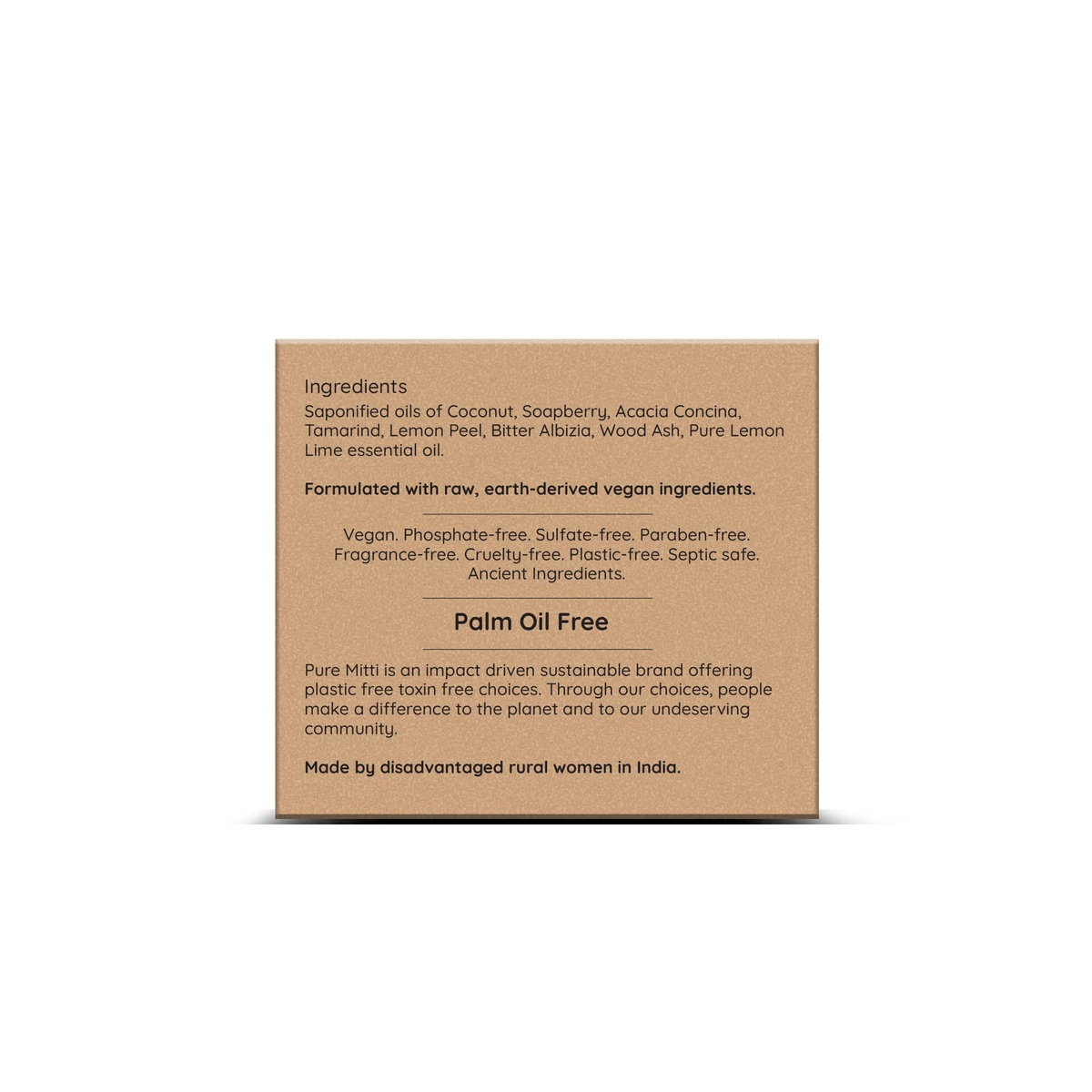 Pure Mitti – Toxin-Free Natural Dish Wash Bars Pure Mitti - Toxin-Free Natural Dish Wash Bars holy basil essential oil - image 2
