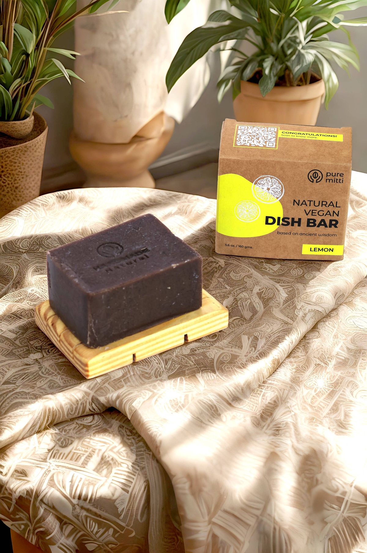 Pure Mitti – Toxin-Free Natural Dish Wash Bars Pure Mitti - Toxin-Free Natural Dish Wash Bars holy basil essential oil - image 4