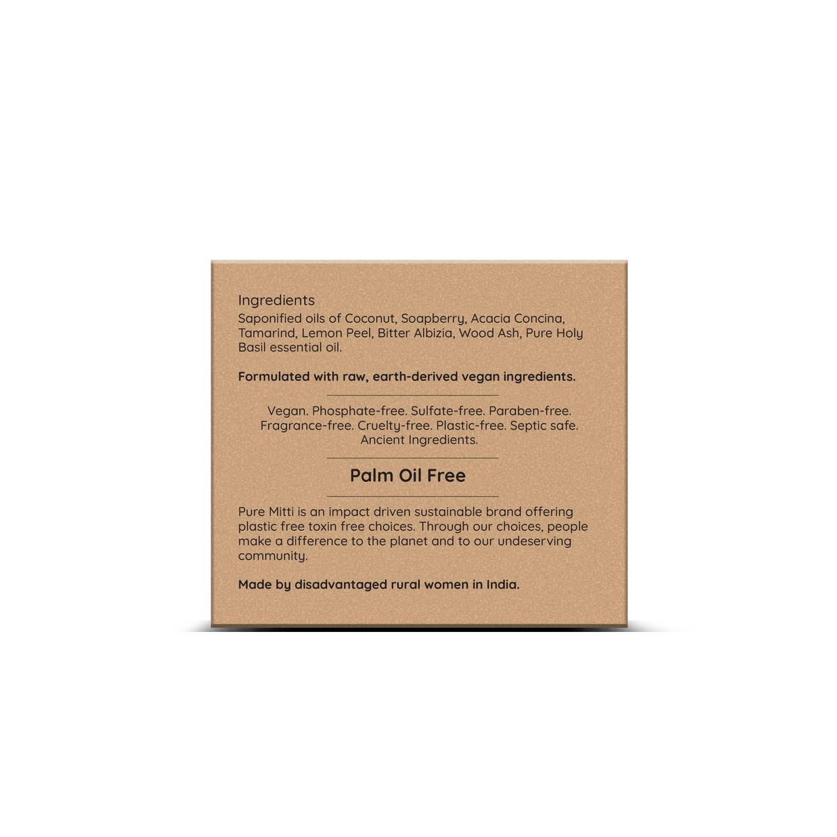 Pure Mitti – Toxin-Free Natural Dish Wash Bars Pure Mitti - Toxin-Free Natural Dish Wash Bars holy basil essential oil - image 8