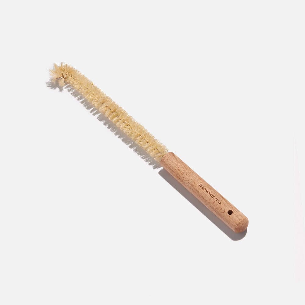 Zero Waste Club – Beech Wood Bottle Brush 5060743441411 Zero Waste Club - Beech Wood Bottle Brush natural sisal plant bristles