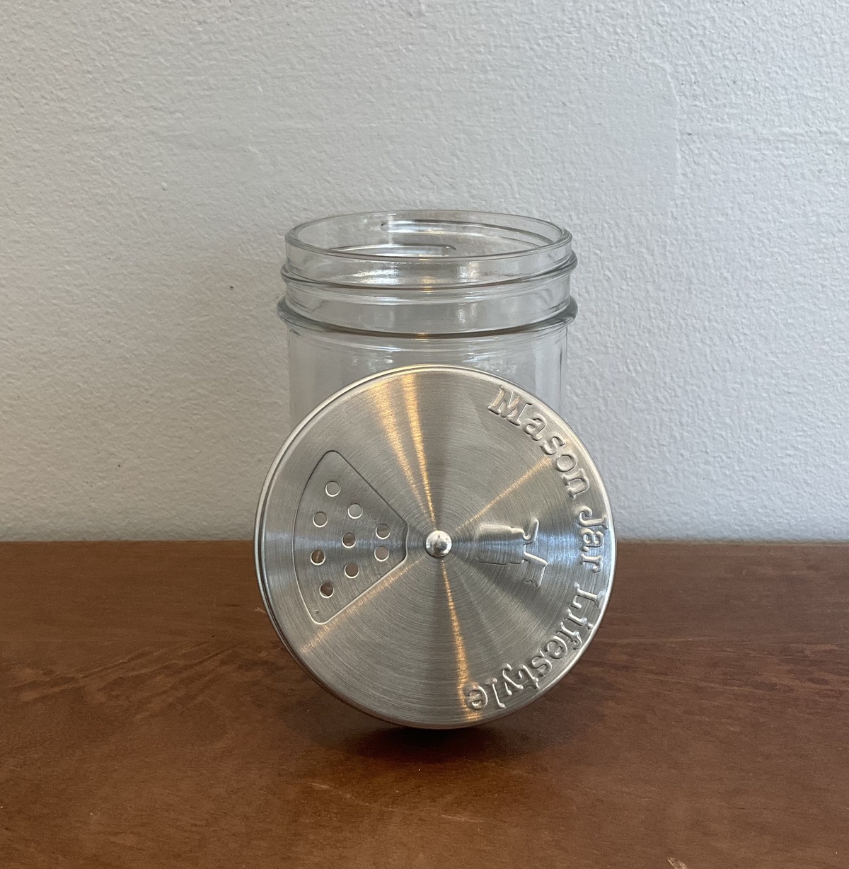 Mason Jar Stainless Steel Spice Shakers , 8 oz - image 4