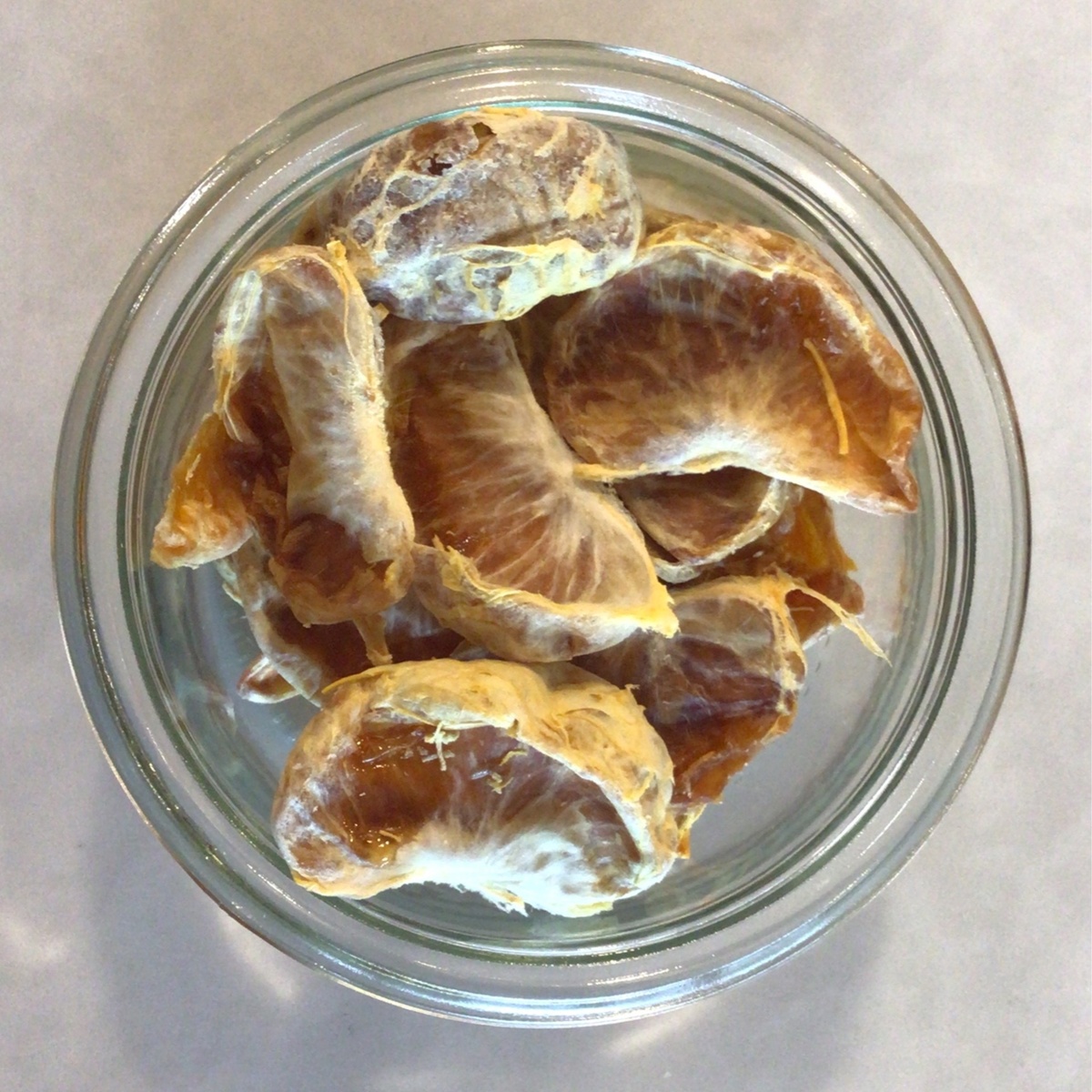 exist green Mandarins, dried  ($1.5/oz)