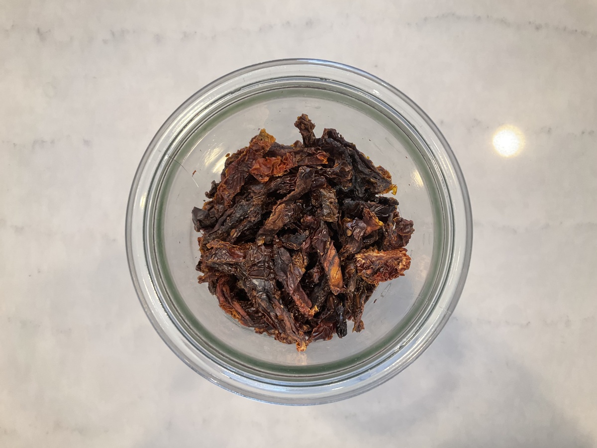 Hummingbird Organics Tomatoes, Dried, Roma, Julienne Strips, Unsalted ($2/oz) natural sweetness