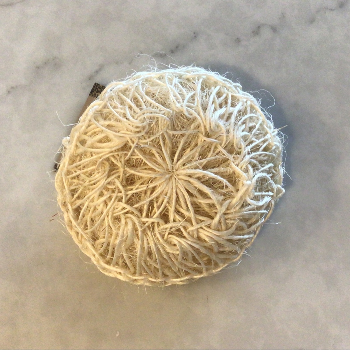 Bamboo Switch - Sisal Exfoliating Round Body Scrub natural