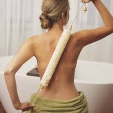Ethical Global - Back Body Brush Roller with Cotton Strings biodegradable - image 2