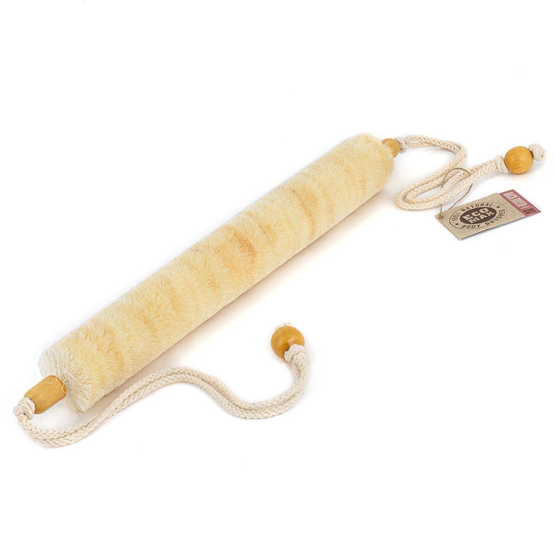 Ethical Global - Back Body Brush Roller with Cotton Strings biodegradable