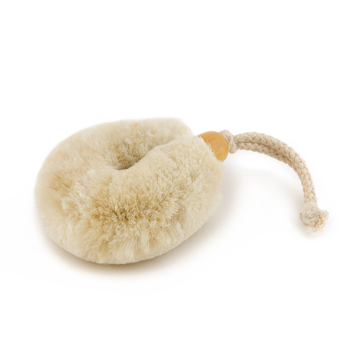 Ethical Global - Soft Jute Palm Body Brush (Wet or Dry) natural jute fibers are soft