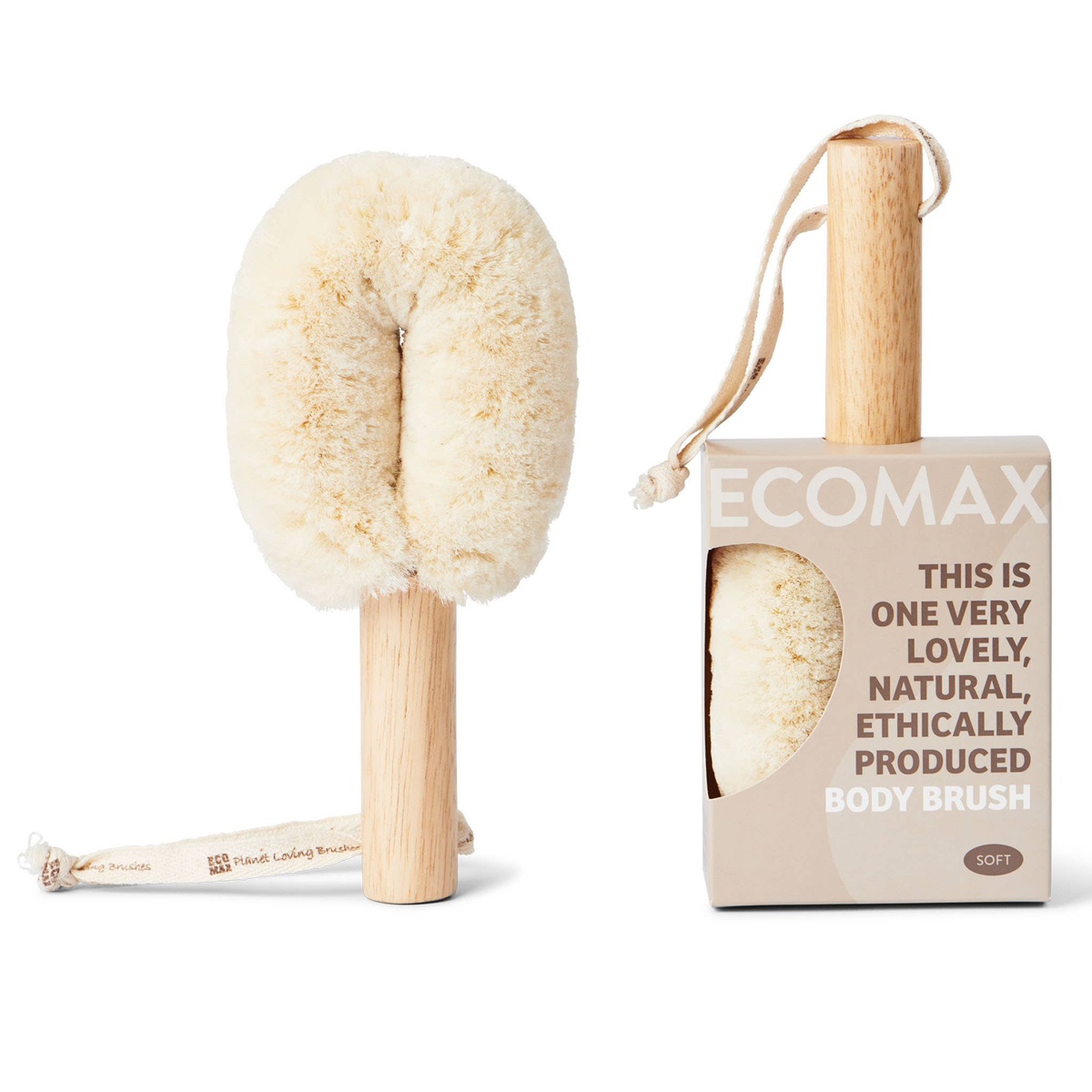 Ethical Global - Spa Body Brush natural sisal fiber